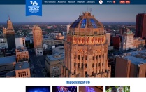 University Communications maintains UB's homepage. 