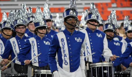 THunder of the East drum major. 
