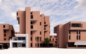 3D rendering of The Landing. 