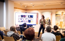 Zoom image: Event held in the LGBTQ+ Resources Center.