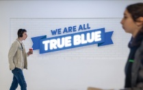 Zoom image: New True Blue in the Student Union. 