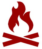 bonfire icon. 