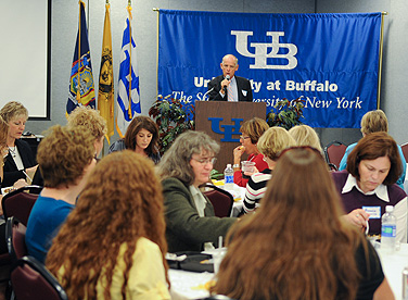 UB Idol: Tommie Babbs wows the crowd and judges with “Always and Forever.”